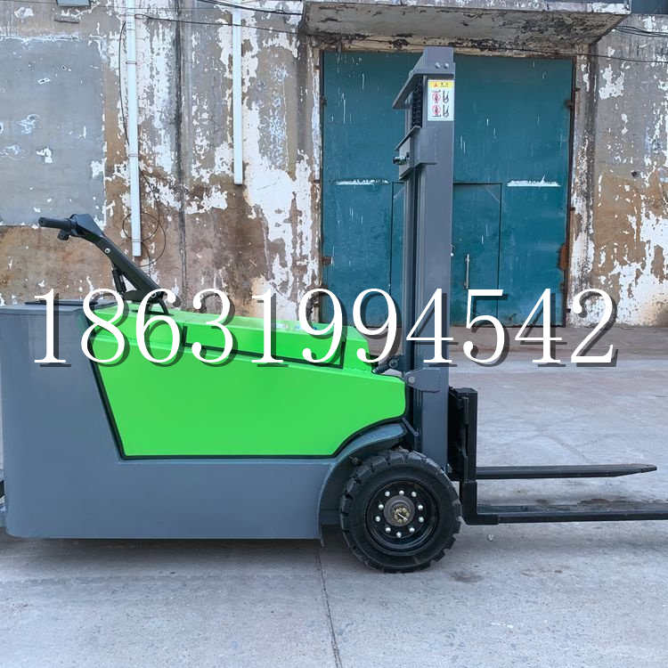 永福县小型电动叉车1吨2吨步行站驾式电瓶堆高充电装卸车液压升降车铲车